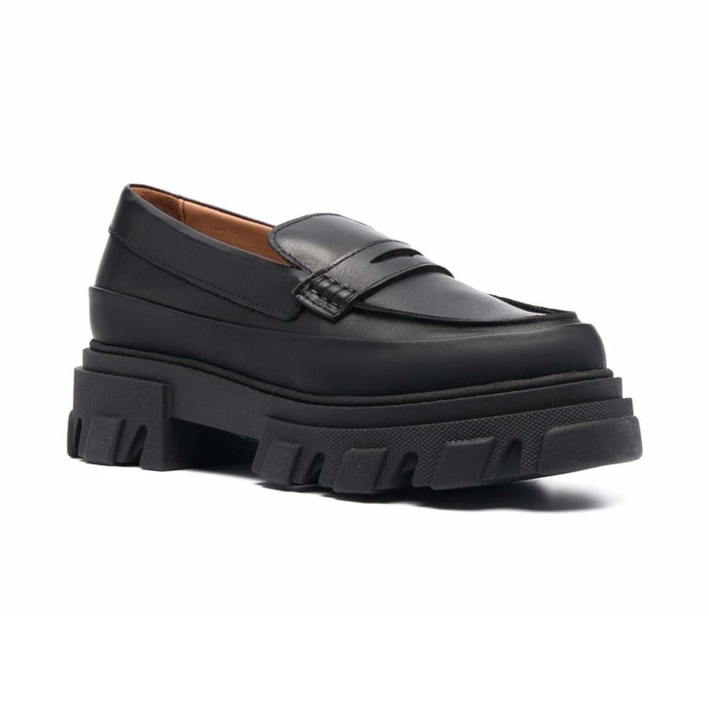 GANNI Chunky-sole loafers